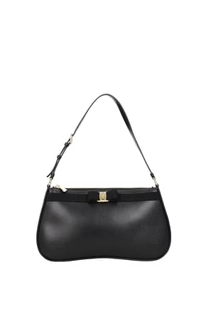 Salvatore Ferragamo Shoulder bags Women Leather Black