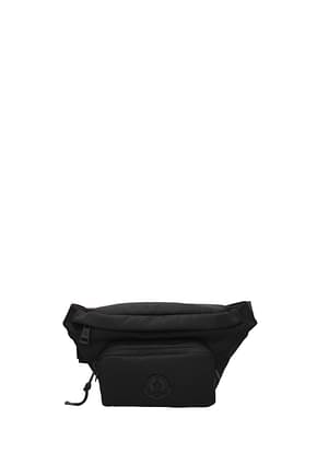 Moncler Backpack and bumbags Men Fabric  Black
