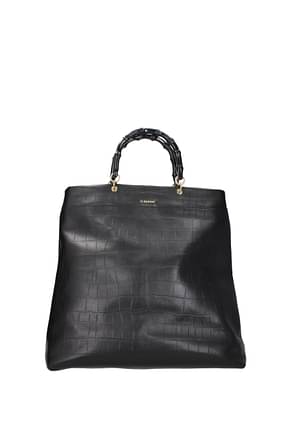 Jil Sander Handbags Women Leather Black