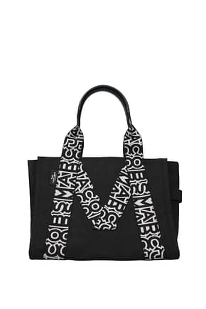 Marc Jacobs कंधे पर डालने वाले बैग महिलाओं कपड़ा काली