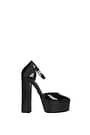 Dolce&Gabbana Sandals Women Patent Leather Black