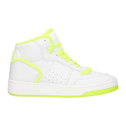Saint Laurent Sneakers Women 713655AABPN9056 Leather White Fluo Yellow 620€