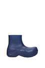 Bottega Veneta Ankle boots Women Rubber Blue Imperial Blue