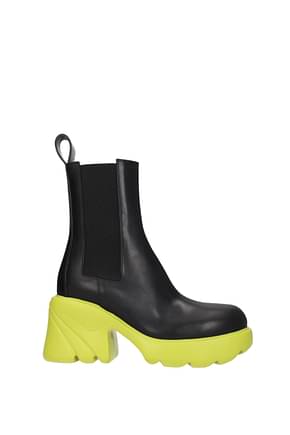 Bottega Veneta Ankle boots Women Leather Black Kiwi