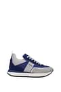 Cesare Paciotti Sneakers 4us Men Fabric  Blue Grey
