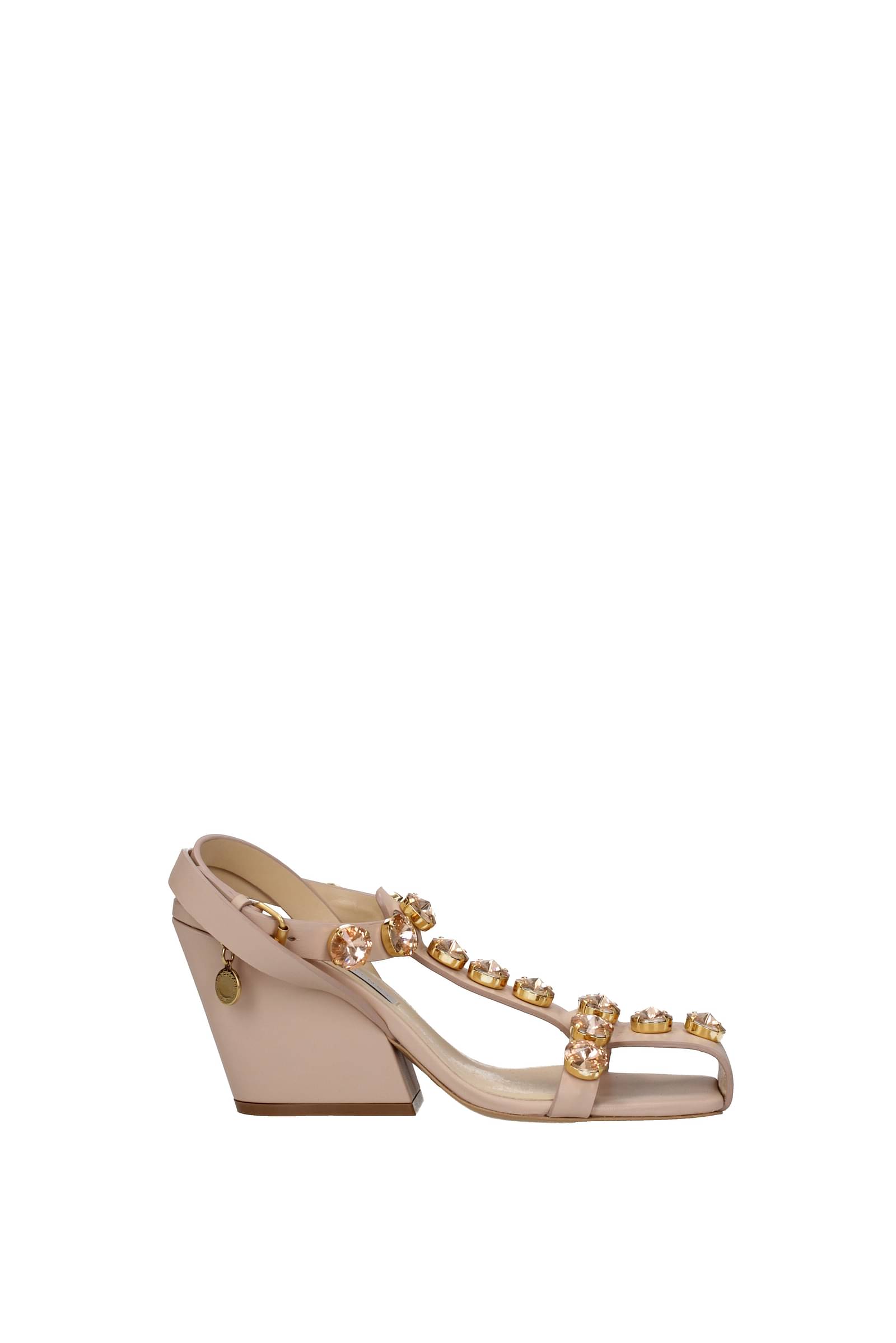 Rhinestone Detail Double Strap Flat Sandals | SHEIN USA