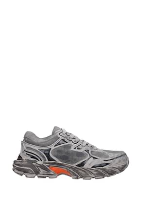 Heron Preston Sneakers Men Fabric  Gray Dark Grey