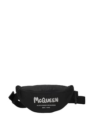 Alexander McQueen Backpack and bumbags Men Nylon Black