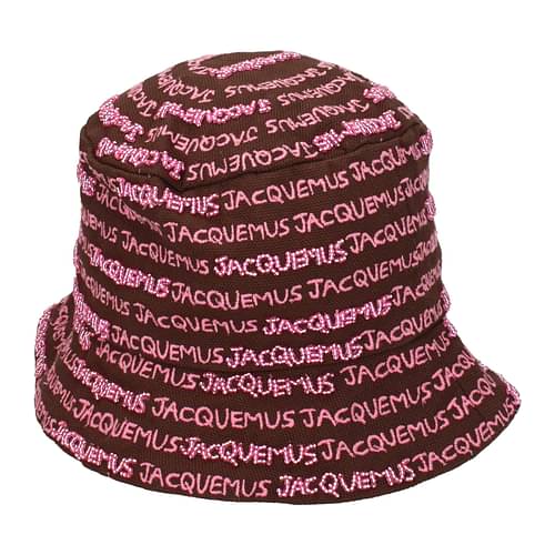 Jacquemus Hats Men 235AC4515035850 Cotton Brown Pink 204,75€
