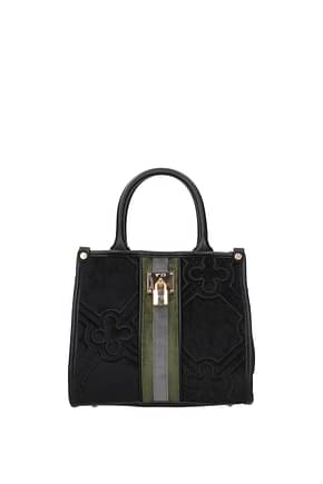 V°73 Handbags Women Fabric  Black Multicolor