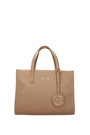 V°73 Handbags elara Women Eco Leather Beige Natural