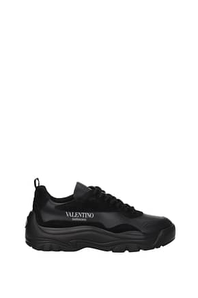 Valentino Garavani Sneakers Homme Cuir Noir
