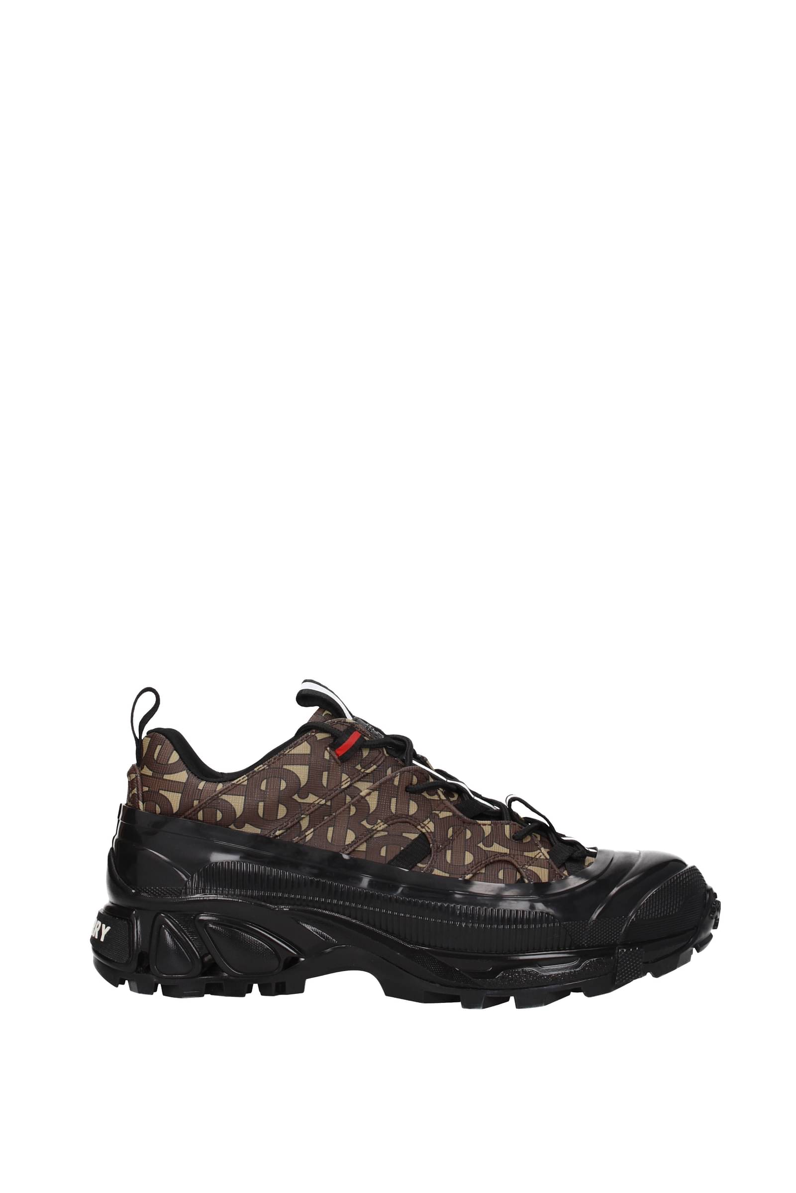 Burberry Sneakers Men 8021778 Fabric Black Brown 341,25€