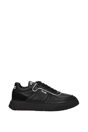 Cesare Paciotti Sneakers 4us Men Leather Black Black