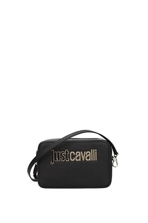 Just Cavalli Crossbody Bag Women Polyester Black