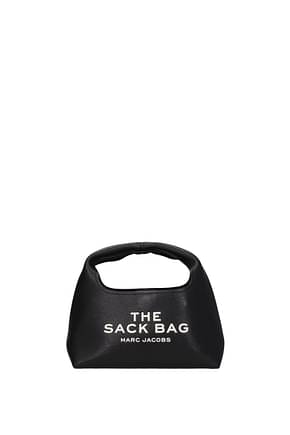 Marc Jacobs Borse a Mano the sack bag Donna Pelle Nero