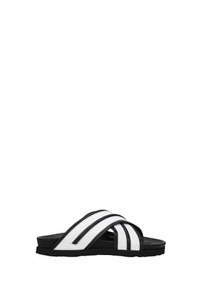 Palm Angels Slippers and clogs Women Leather White Black