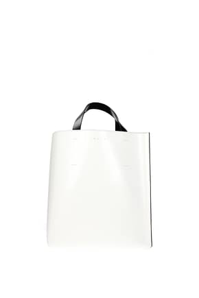Marni Handbags Women Leather White Pink