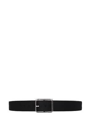 Alexander McQueen Regular belts Men Fabric  Black