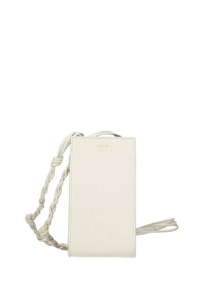 Jil Sander Selfphone cover Women Leather White