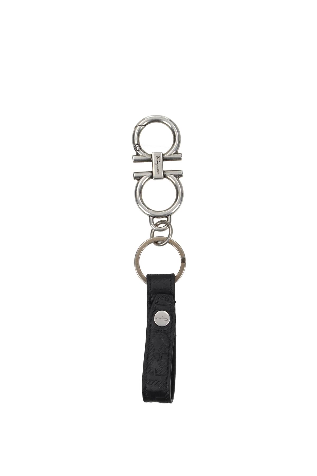Ferragamo Keychain Hooks in White