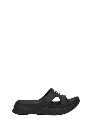 Givenchy Slippers and clogs arshmallow Women Rubber Black