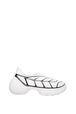 Givenchy أحذية رياضية رجال قماش أبيض