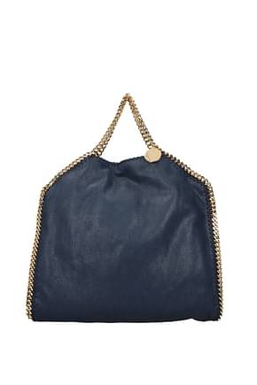 Stella McCartney Handbags falabella Women Eco Suede Blue Indigo