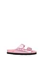 Palm Angels Slippers and clogs Women Leather Pink