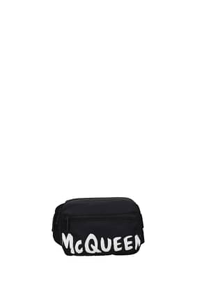 Alexander McQueen 背包和腰包 男士 布料 黑色