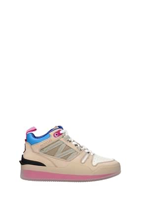 Moncler Sneakers pivot mid Donna Camoscio Beige