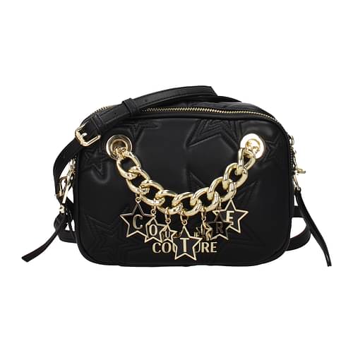 Versace Jeans Couture Logo Crossbody Bag, Black+White, One Size