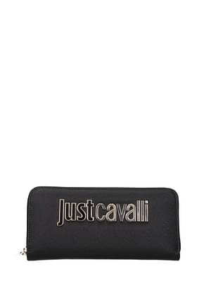 Just Cavalli Wallets Women Polyester Black