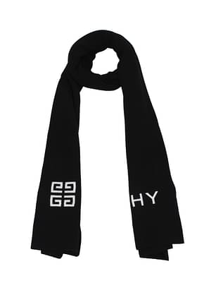 Givenchy スカーフ 男性 ウール 黒