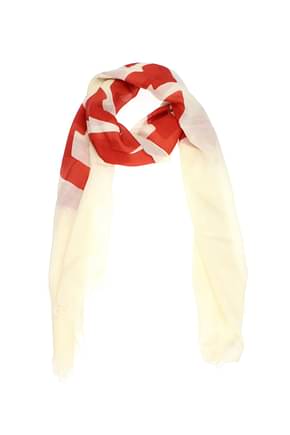 Givenchy Foulard Women Cashmere Beige Red