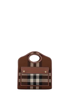 Burberry Handbags Women Fabric  Brown