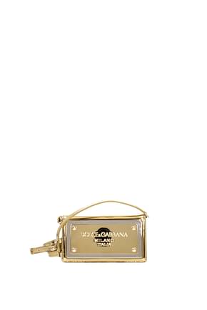 Dolce&Gabbana Crossbody Bag Women Leather Gold
