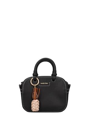 See by Chloé Handbags cecilya Women Leather Black