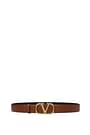 Valentino Garavani Regular belts Men Leather Brown
