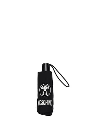 Moschino Parapluies Femme Polyester Noir