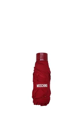 Moschino Umbrellas couture Women Polyester Red Bordeaux