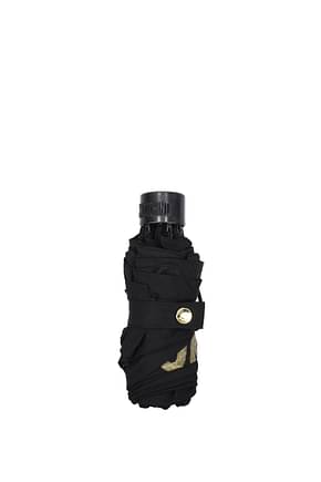 Moschino छाते couture महिलाओं पॉलिएस्टर काली स्वर्ण