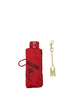 Moschino Parapluies Femme Polyester Rouge