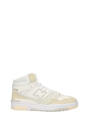 New Balance Sneakers 650 Men Leather White Hickory