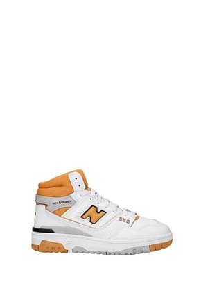 New Balance Sneakers 650 Femme Cuir Blanc Canyon