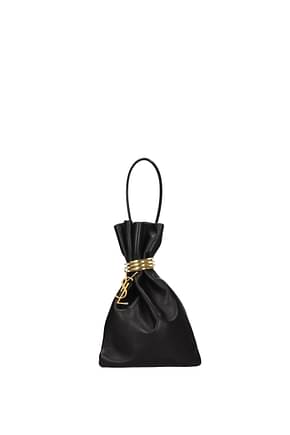 Saint Laurent Handbags Women Leather Black