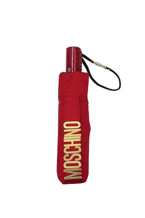 Moschino Parapluies Femme Polyester Rouge