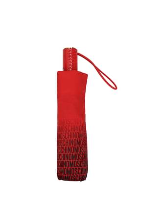 Moschino Regenschirme Damen Polyester Rot