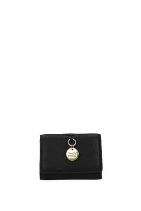 See by Chloé Wallets Women Leather Black