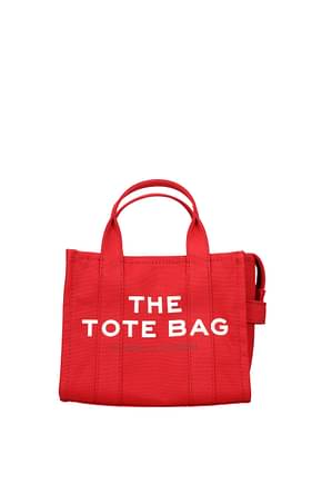 Marc Jacobs Handtaschen the tote bag Damen Stoff Rot True Red